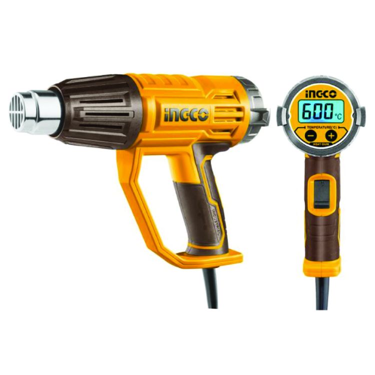 Picture of HEAT GUN (INGCO) 2000W LCD DISPLAY & ASS