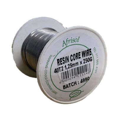 Show details for SOLDER RESIN CORE 40T 0.90mm/250g (ELECTRONICS) Picture of SOLDER RESIN CORE 40T 0.90mm/250g (ELECTRONICS)