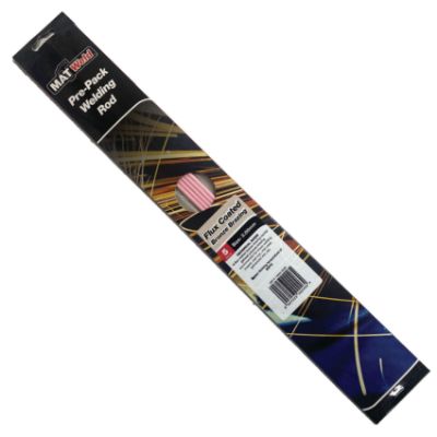 Show details for BRAZING ROD (MAT) BRONZE FLUX COATED 3.00mm P/5 Picture of BRAZING ROD (MAT) BRONZE FLUX COATED 3.00mm P/5
