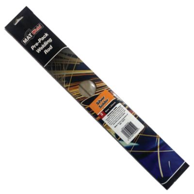 Show details for BRAZING ROD (MAT) SILVER SOLDER 1.5mm P/2 Picture of BRAZING ROD (MAT) SILVER SOLDER 1.5mm P/2
