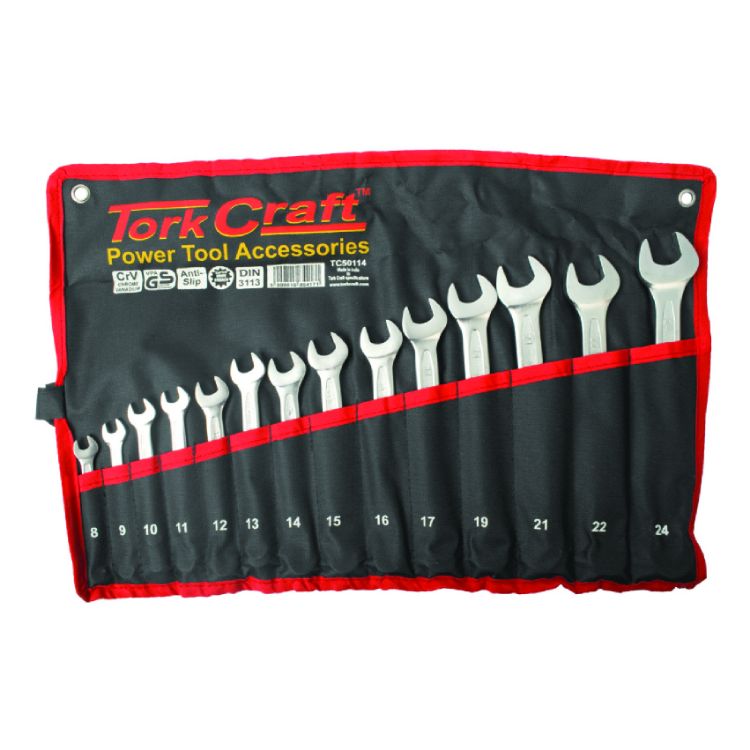 Picture of SPANNER SET (TKT) 14pc COMB. 8mm-24mm