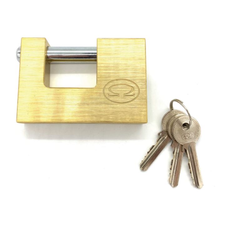 Picture of PADLOCK 60MM (OME) INSURANCE BRASS