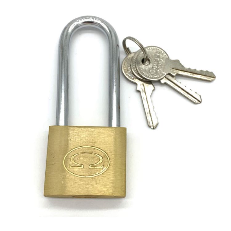 Picture of PADLOCK 38MM (OME) BRASS L/SHACKLE PRE-PACK