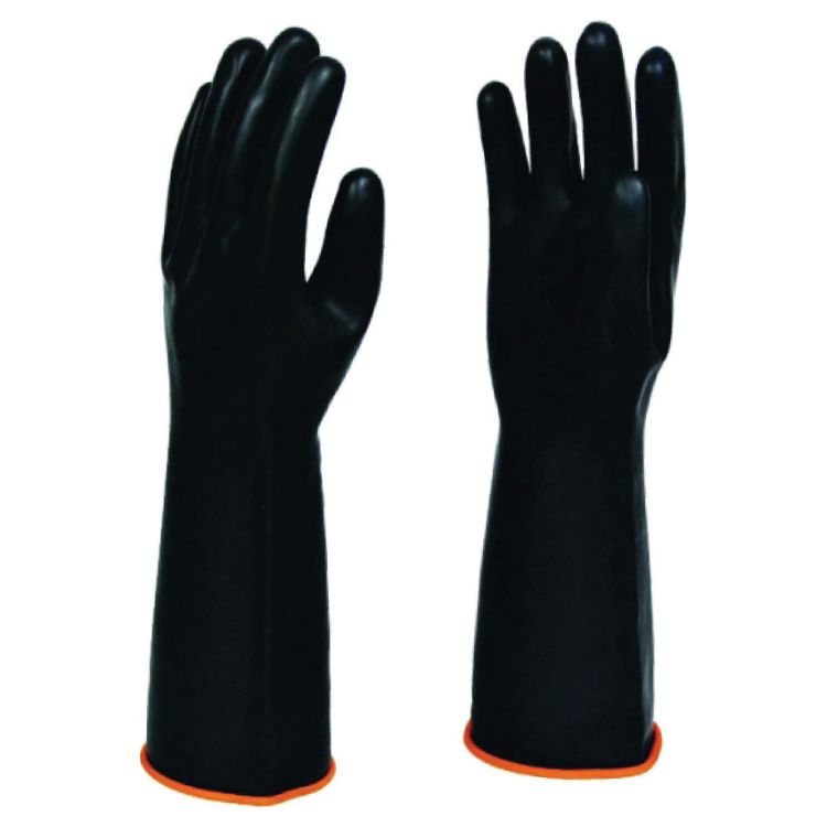 Picture of GLOVES DHD RUBBER BUILDERS ELBOW