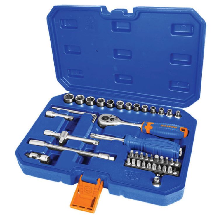 Picture of SOCKET SET 1/4"DR 45T 45PCS (WAD)