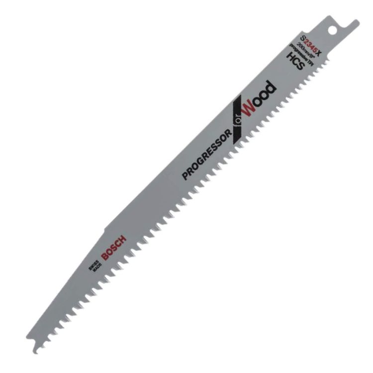 Picture of BLADE SABRE/RECIPRO SAW 200mm 2pk S2345X WOOD