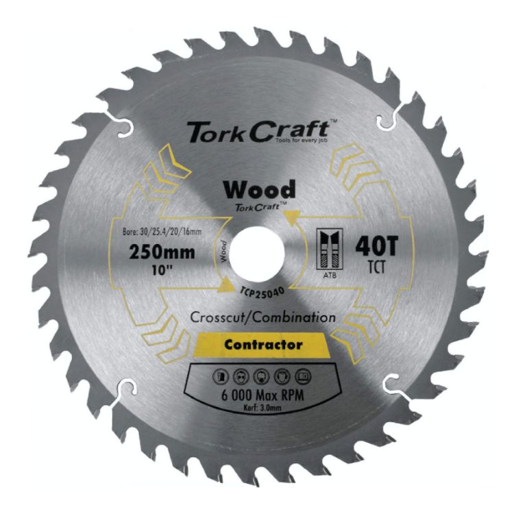 Picture of BLADE C/SAW 250mm x40T 30/1/20/16