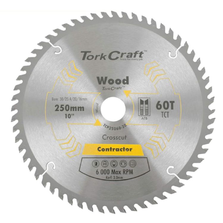 Picture of BLADE C/SAW 250mm x60T 30/20/16