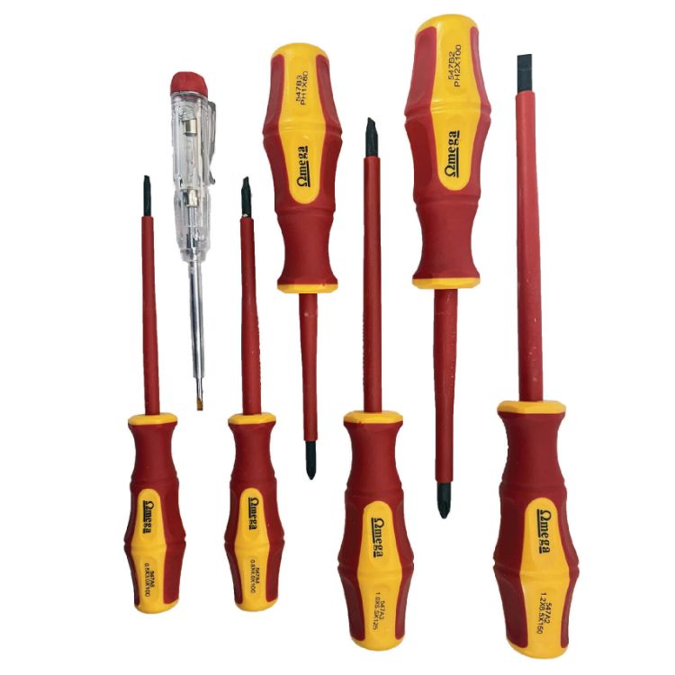 Picture of SCREWDRIVER SET 07pc 4ES/2PH/1ES VDE(OM)