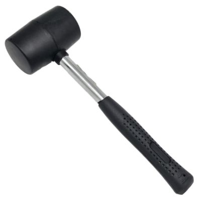 Show details for MALLET 0450gr RUBBER BLK (OME) STEEL HANDLE Picture of MALLET 0450gr RUBBER BLK (OME) STEEL HANDLE