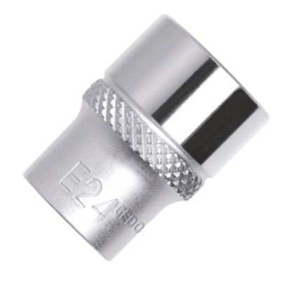 Show details for SOCKET 1/2"DR 09.0mm BI-HEX (3300324) RED Picture of SOCKET 1/2"DR 09.0mm BI-HEX (3300324) RED