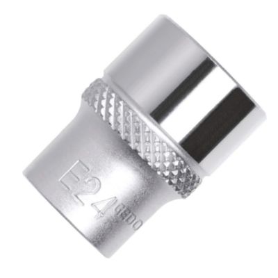 Show details for SOCKET 1/2"DR 10.0mm BI-HEX (3300325) RED Picture of SOCKET 1/2"DR 10.0mm BI-HEX (3300325) RED