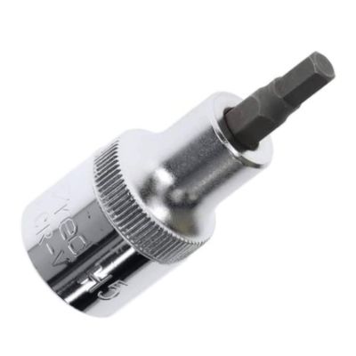 Show details for SOCKET 1/2"DR HEXBIT 06mm (3300360) RED Picture of SOCKET 1/2"DR HEXBIT 06mm (3300360) RED