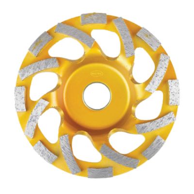 Show details for DIAMOND GRINDING CUP TURBO WAVE (JAV) 180MM Picture of DIAMOND GRINDING CUP TURBO WAVE (JAV) 180MM