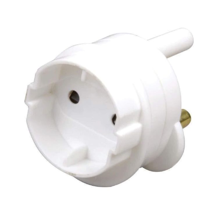 Picture of ADAPTOR EURO SCHUKO 2 PIN (R-16)