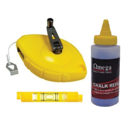 Show details for CHALKLINE REEL,LINE BEVEL & CHALK SET 30M (OM) Picture of CHALKLINE REEL,LINE BEVEL & CHALK SET 30M (OM)