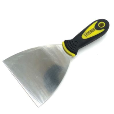 Show details for SCRAPER PAINT 100mm (OME) RUBBER HANDLE Picture of SCRAPER PAINT 100mm (OME) RUBBER HANDLE