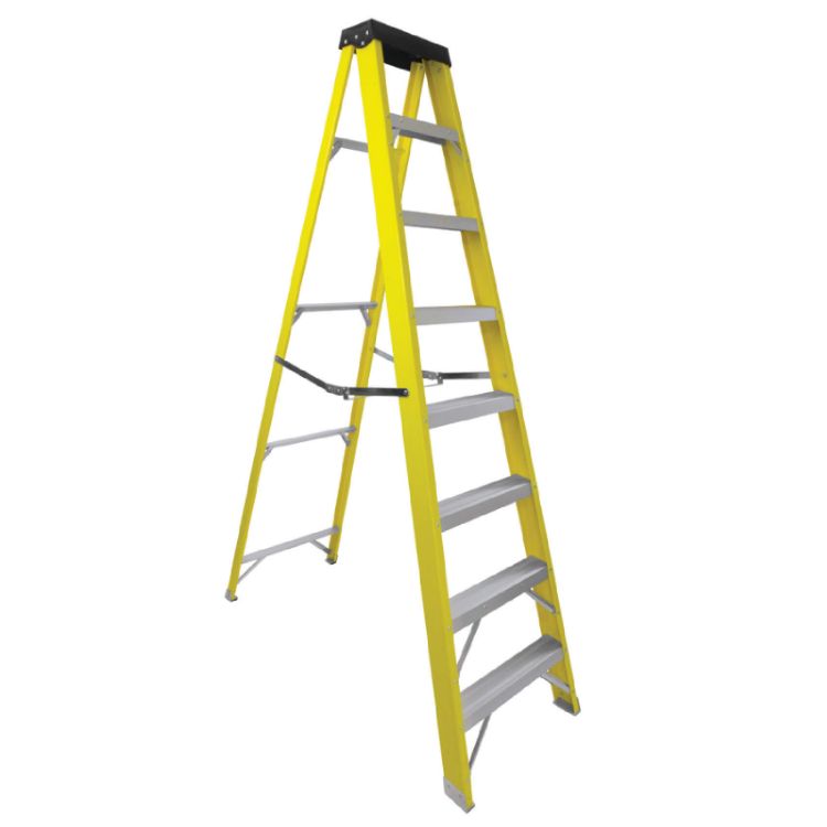 Picture of LADDER 8 STEP A FRAME FIBREGLASS
