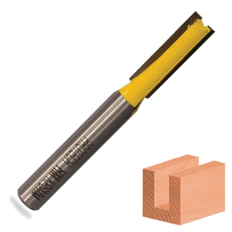 Picture of ROUTER STR. BIT 6MM X 1/4"SH