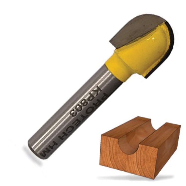 Picture of ROUTER CORE BOX BIT 1/2" X 1/4"SH