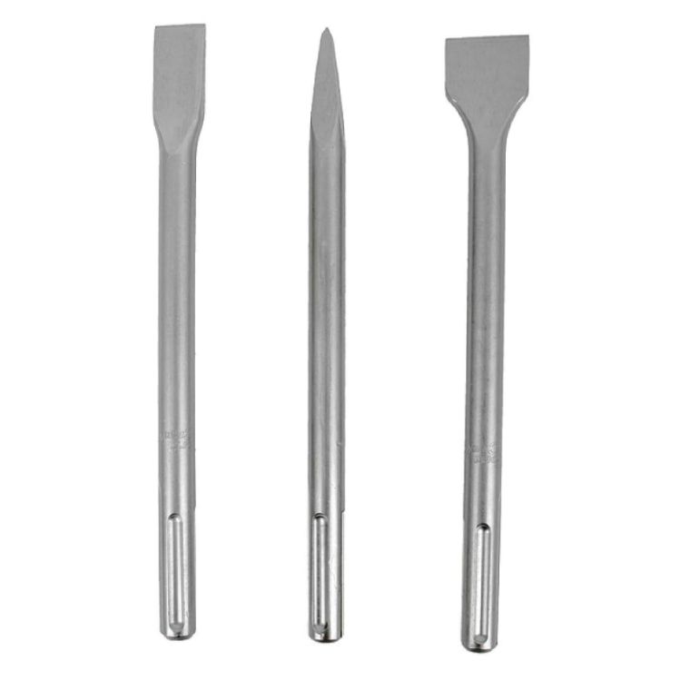 Picture of CHISEL SET 3pce SDS MAX(TKT)MOIL,FLAT,SPADE