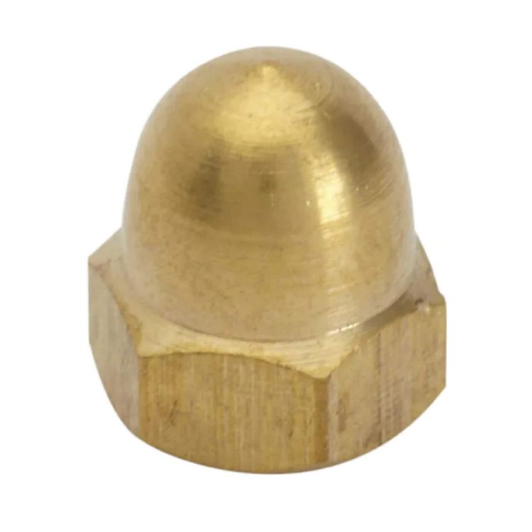 Picture of NUT DOME BRASS 06