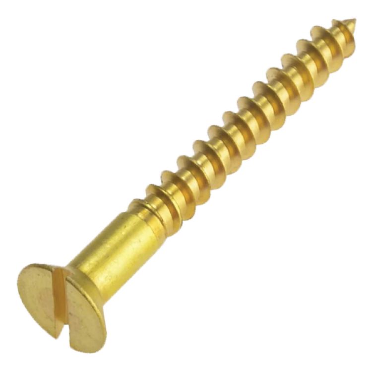 Picture of SCREW WOOD CSK SLT BR 09X038