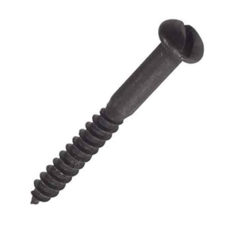 Picture of SCREW WOOD B/JAP RND BLK 10X032