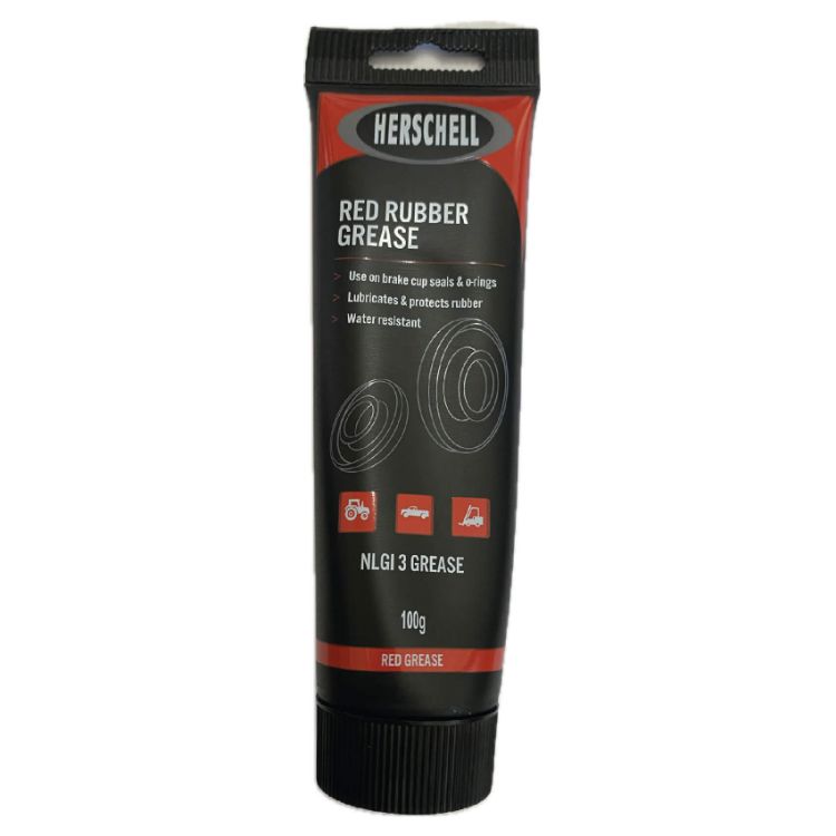 Picture of GREASE RED RUBBER 100g TUBE (HERS)