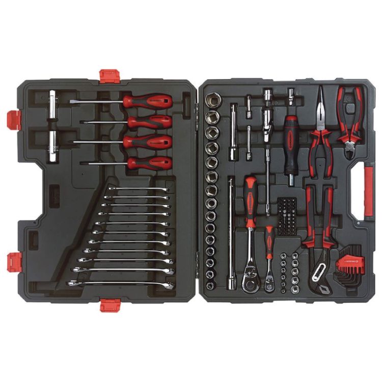 Picture of TOOLSET ASSTD C/C 110pc 1/4" & 1/2"DR (CRES)