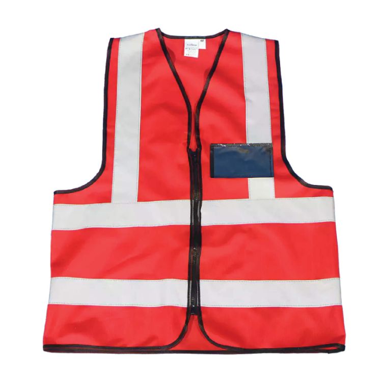Picture of WAISTCOAT ECONOMY MATSAFE RED (XL)
