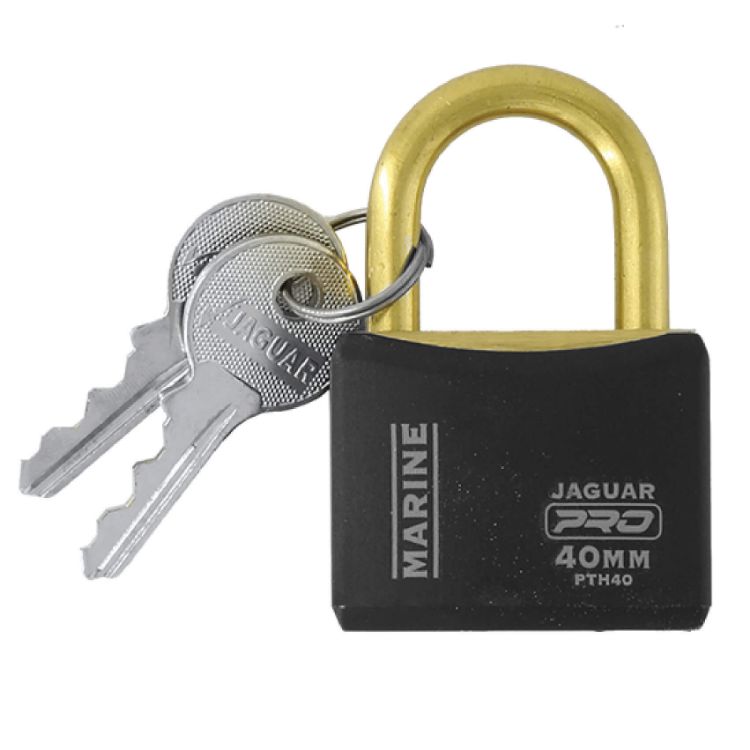Picture of PADLOCK MARINE 30mm PRO BLACK (JAGUAR)