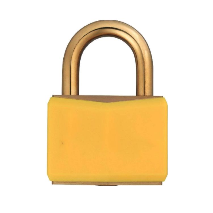 Picture of PADLOCK MARINE 50mm PRO YELLOW (JAGUAR)