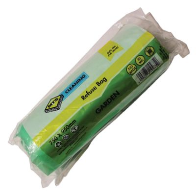 Show details for BAG REFUSE (MTS) GARDENGREEN 950x750mm P/20 20mic Picture of BAG REFUSE (MTS) GARDENGREEN 950x750mm P/20 20mic