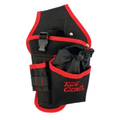 Show details for TOOL,DRILL & SCREW POUCH (TKT) 4 POCKETS Picture of TOOL,DRILL & SCREW POUCH (TKT) 4 POCKETS