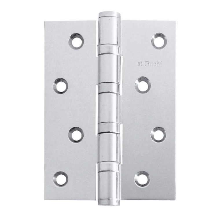 Picture of BUTT OM HINGE S/S 100x75mm B/BEARING BLISTERED