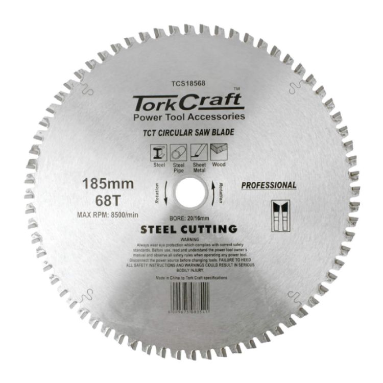 Picture of BLADE C/SAW 185 X 50T STEEL CUTTING (TKT)