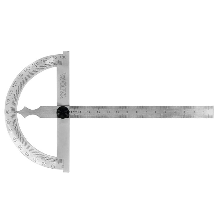 Picture of PROTRACTOR 0-120 X 150MM (YATO)