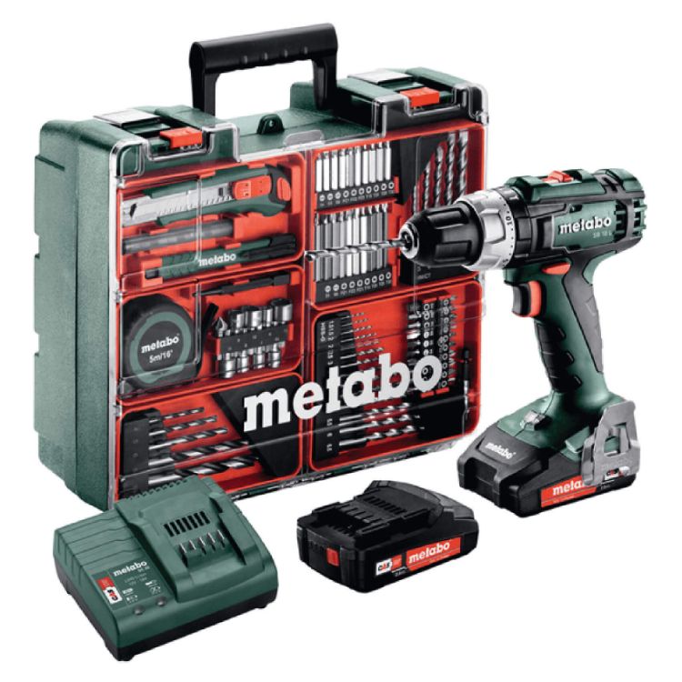 Picture of DRILL IMPACT (MET) 18V C/LESS KIT INCL MOBILE W/SH