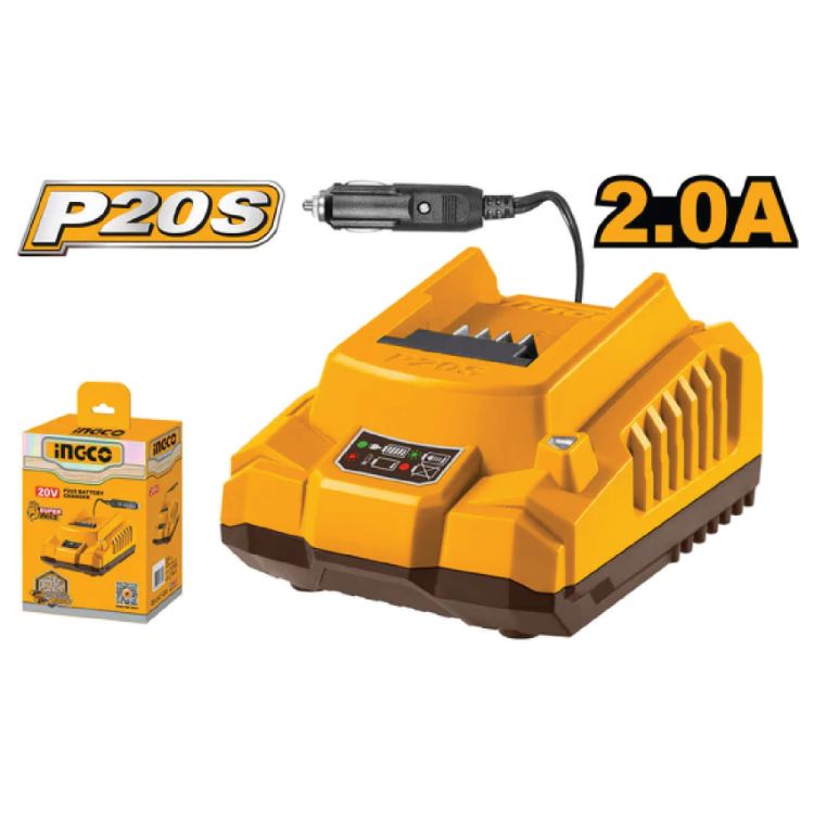 Picture of BATTERY CHARGER (INGCO) 20V 12-24V 2.0AH