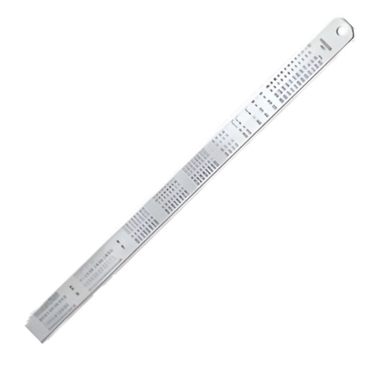 Picture of RULER STEEL 600MM/24 W/CONVERSION TABLE (GARVIN)
