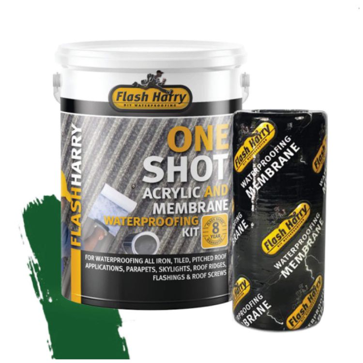Picture of FLASH HARRY ONE SHOT +5M KIT GREEN 1L (AGR)