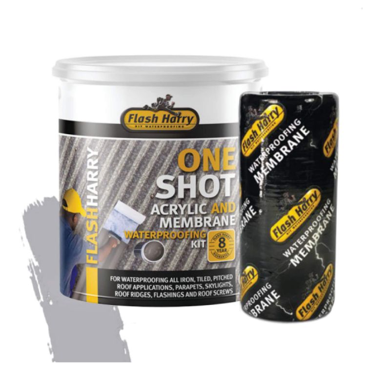 Picture of FLASH HARRY ONE SHOT +10M KIT GREY 5L (AGR)