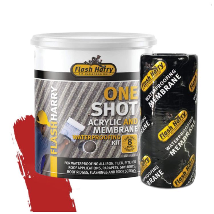 Picture of FLASH HARRY ONE SHOT +10M KIT RED 5L (AGR)
