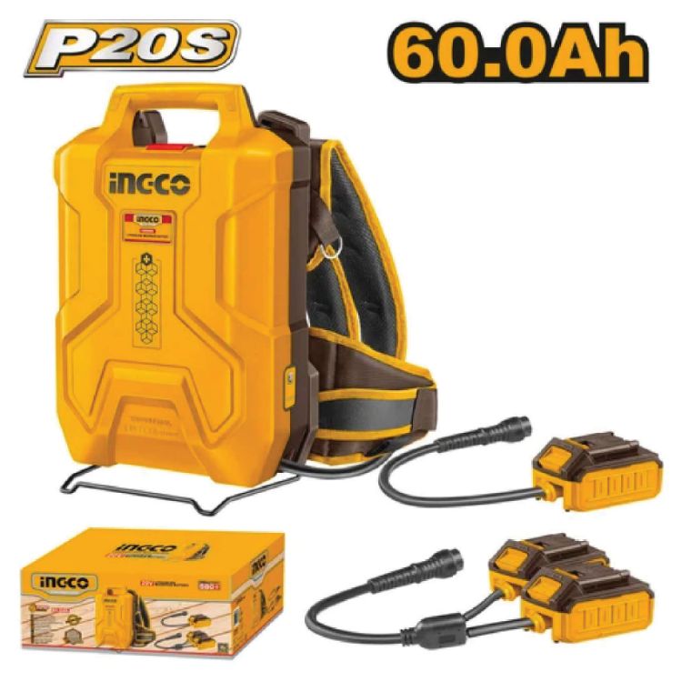 Picture of BATTERY BACKPACK (INGCO) 20V 60AH